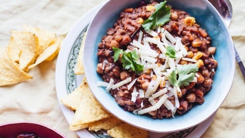 Granny's Slow Cooker Vegetarian Chili