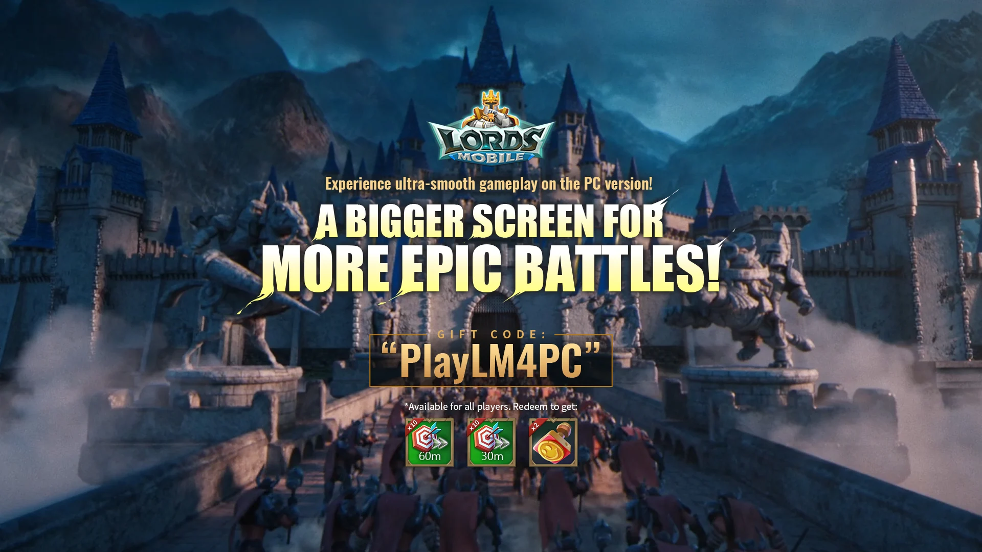 IGG Has Launched a Standalone PC Version of Lords Mobile with a Host of Events