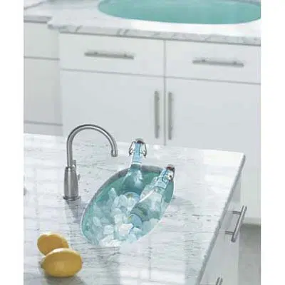 Image of a colorful bar sink
