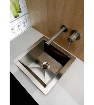 Image of a modern-style bar sink