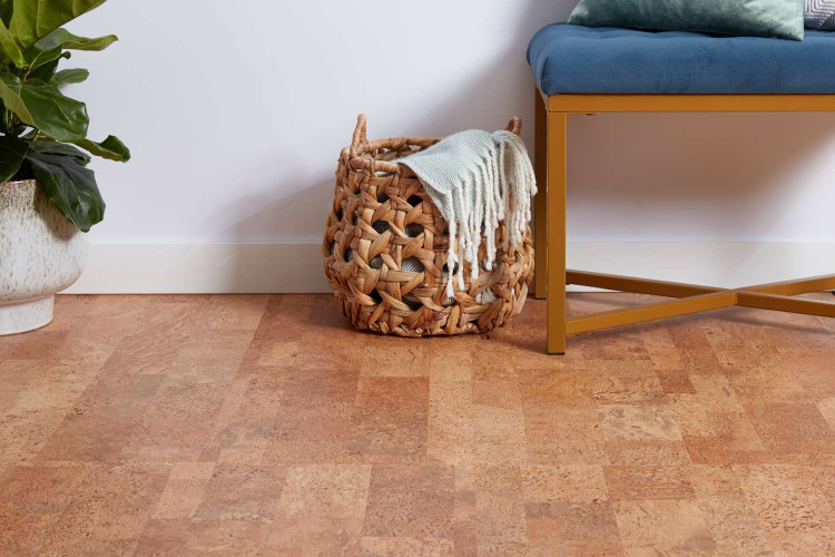 Cork flooring