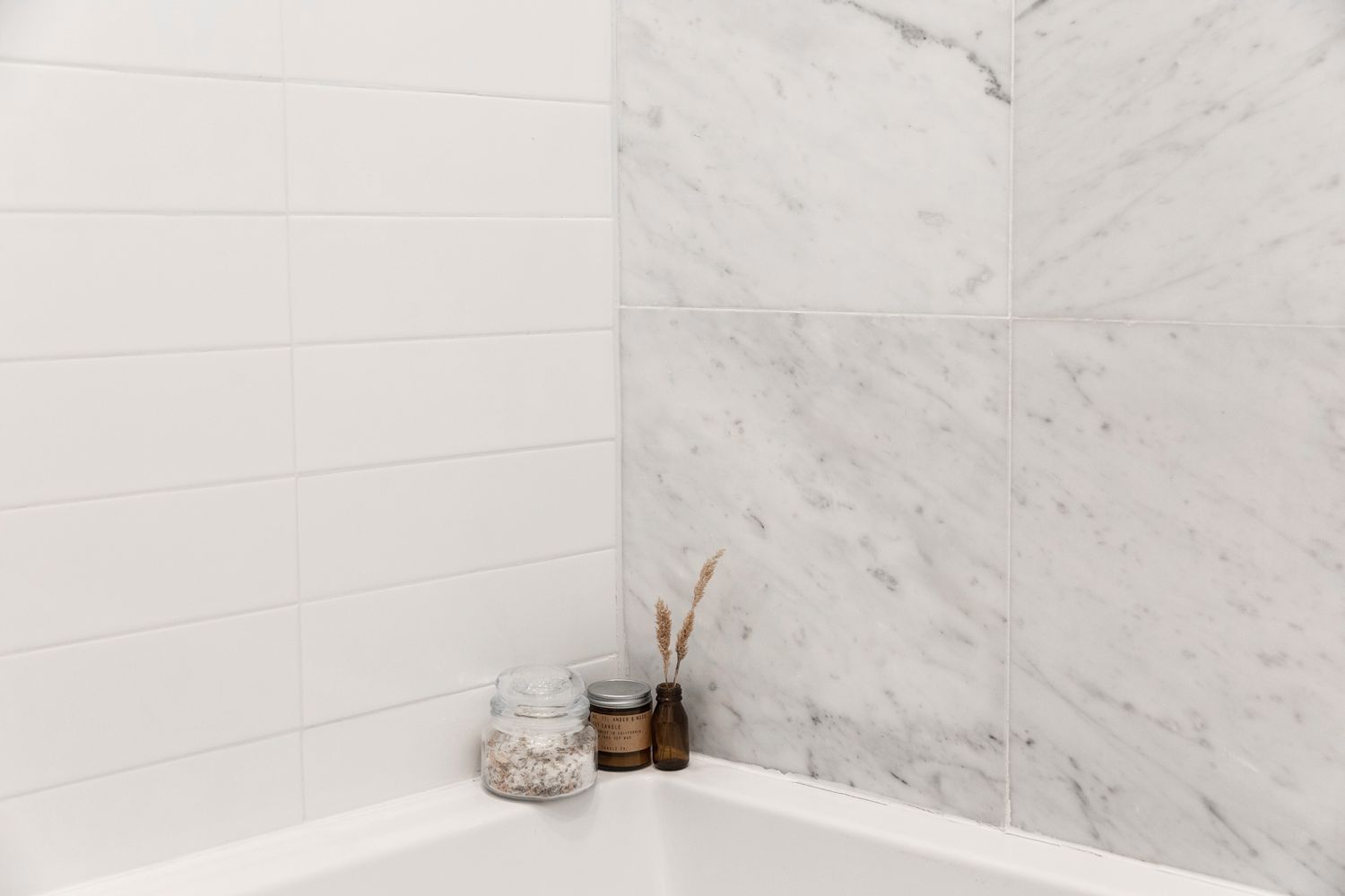 tileboard in a bathroom