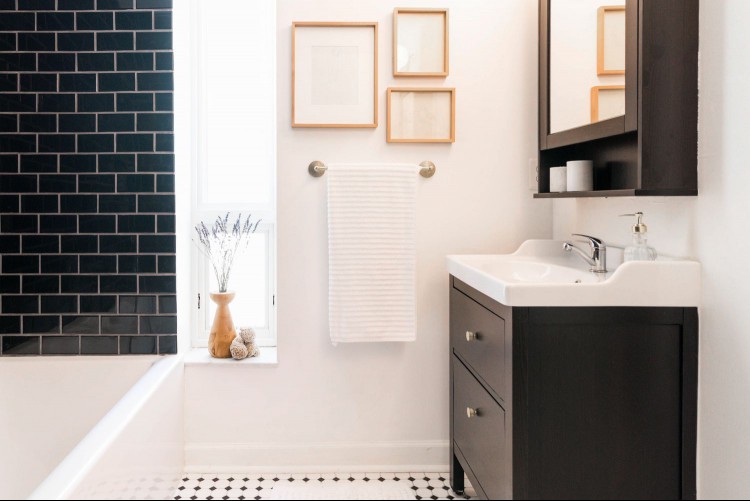 ceramic tile in a bathroom