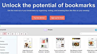 Bookmark OS: A Bookmark Manager with the Interface of a File Manager