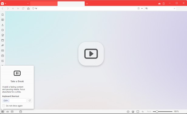 Vivaldi Break Mode