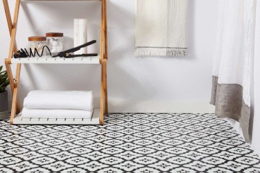 Bathroom vinyl floor