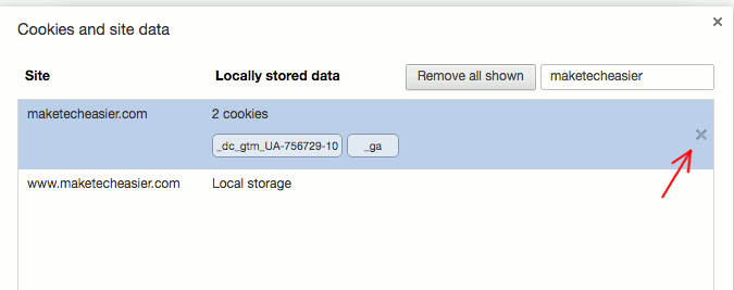 chrome-delete-site-specific-cookies
