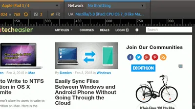 Test Your Website in Various Mobile Devices Without Physically Owning the Devices