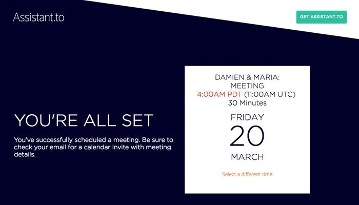 Includes a 'View in my Time Zone' option.