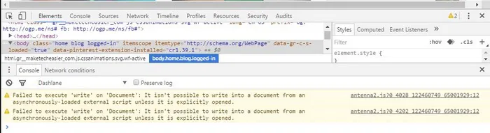 clear_cache_specific_webiste_console1
