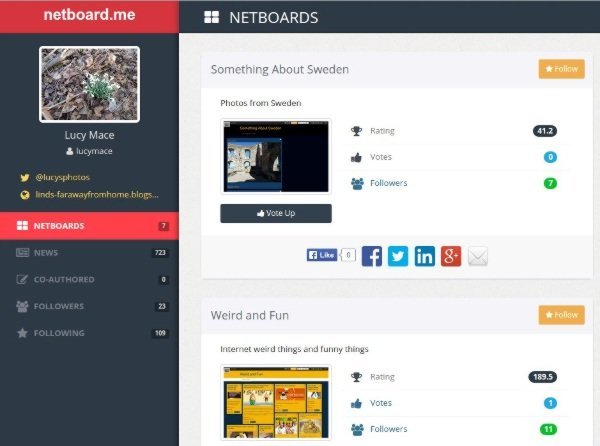 Netboard lets you create an entire website for anything you like. Netboard lets you create an entire website for anything you like.