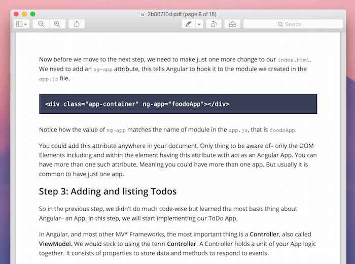 An example Markdown document converted to PDF.