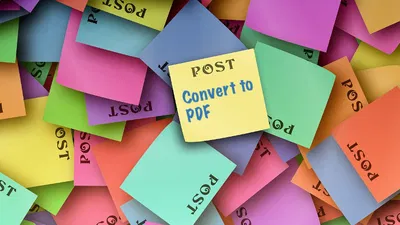 5 Easy Ways to Convert Websites to PDFs in Chrome