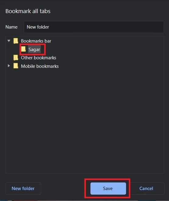 Copy Urls Of All Tabs Chrome Bookmark Folder