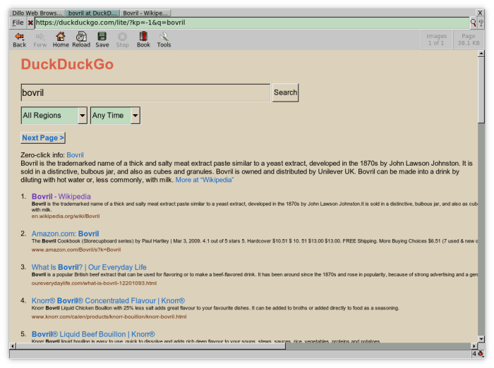 Dillo Duckduckgo Dillo Duckduckgo