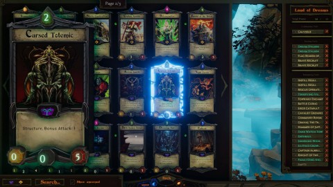 Grid-Based Card Game, Dire Fog, is a Feast For Dark Fantasy Fans