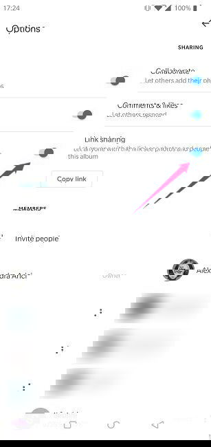 Disable Link Sharing Google Photos Android Disable Link Sharing