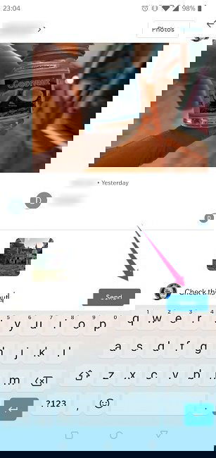 Disable Link Sharing Google Photos Android Instant Messaging View