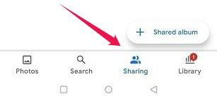 Disable Link Sharing Google Photos Android Sharing Tab Bottom Menu