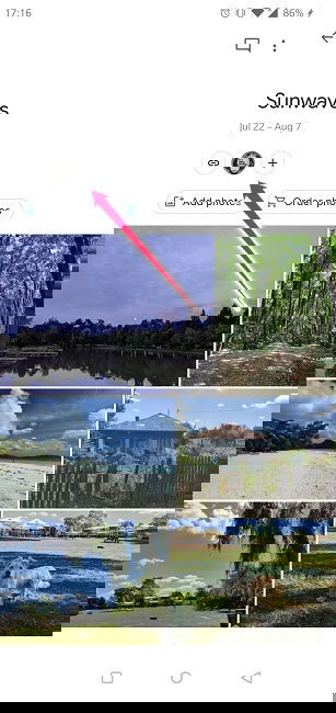 Disable Link Sharing Google Photos Invite To Album Android Plus Button