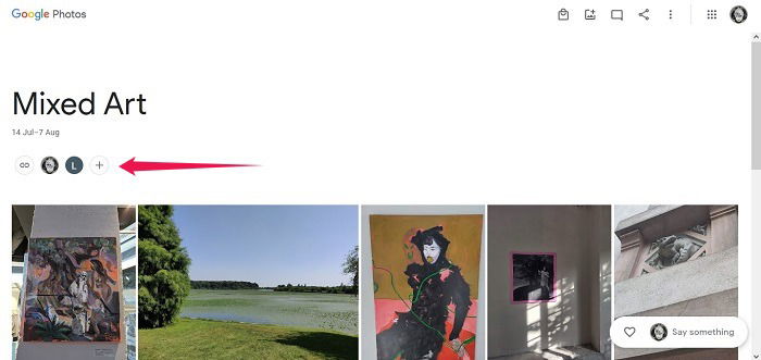 Disable Link Sharing Google Photos Web People Who Can View Album