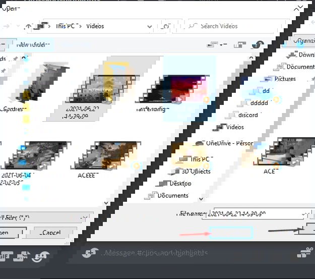 Discord Select A Video