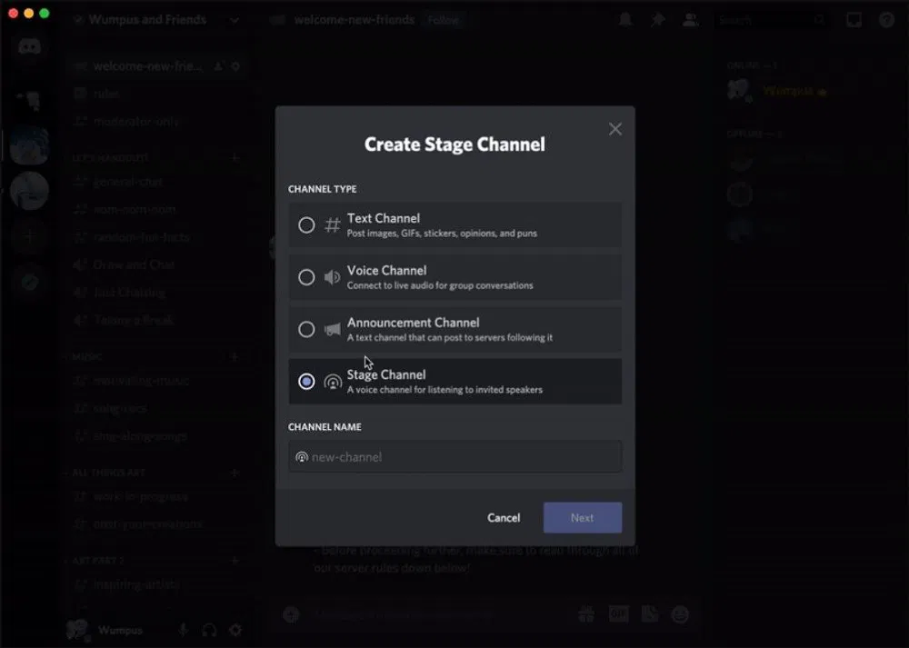 Discord Stage Channels Setup