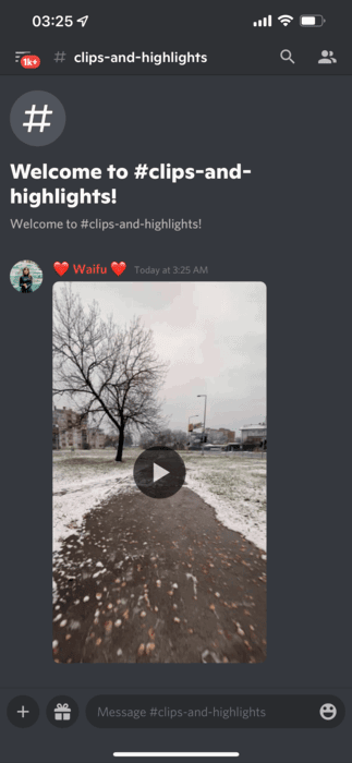 Discord Video On Server