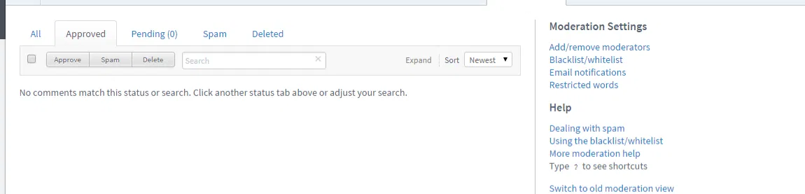 disqus-moderation disqus-moderation