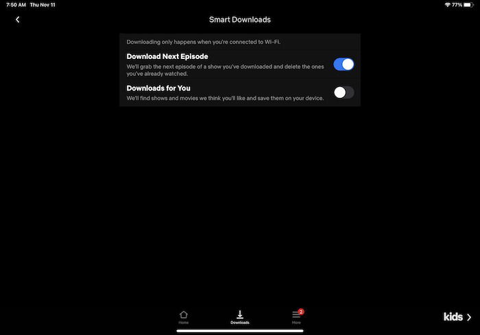 Download Netflix Content Offline Smart Downloads