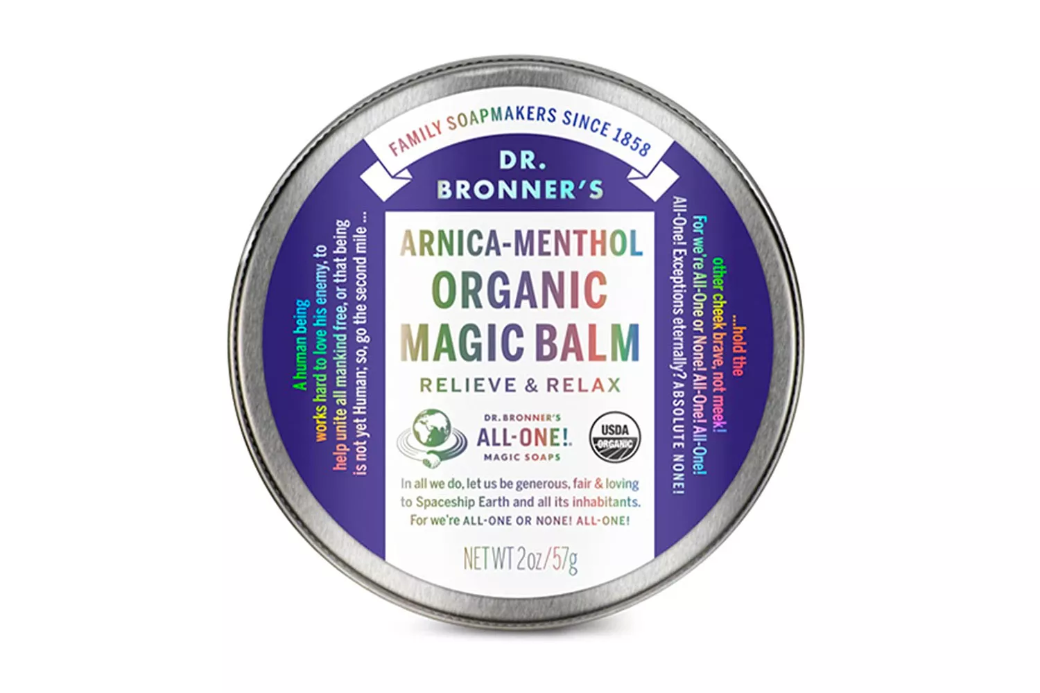 Dr. Bronner's Arnica Menthol Balm