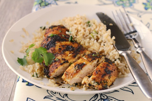 Grilled Moroccan Chicken