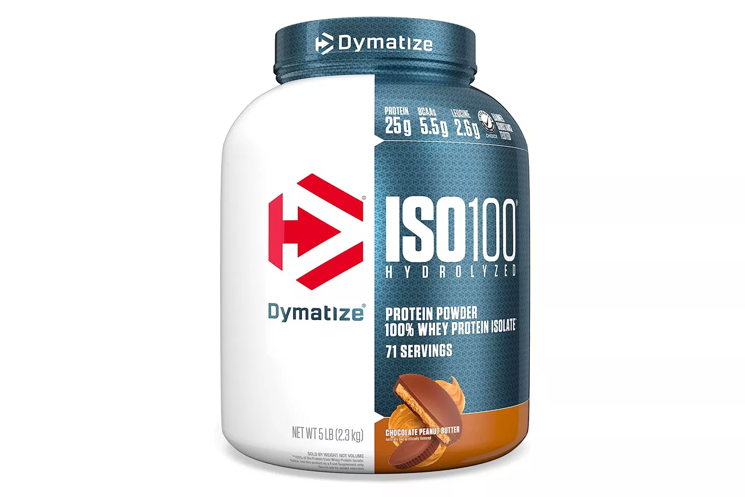 Dymatize ISO100 Whey Protein Powder Chocolate Peanut Butter