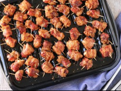 Sweet Chicken Bacon Wraps (Paula Deen)