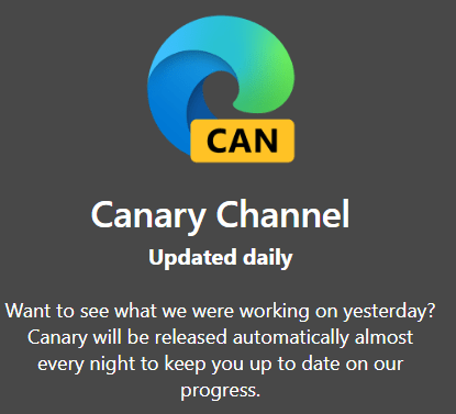 Edge Browser Types Canary Edge Browser Types Canary