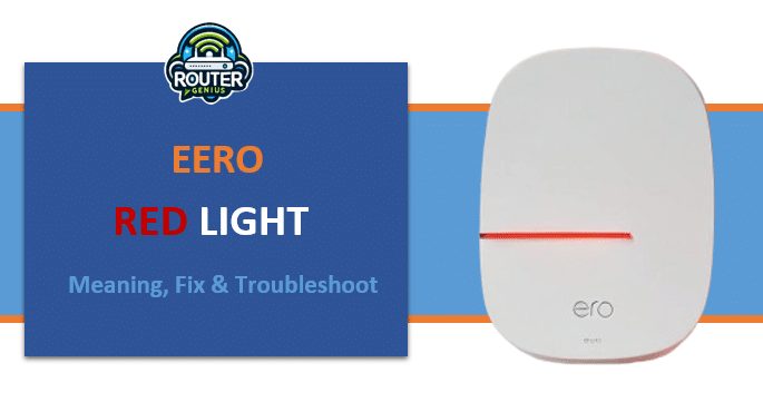 Eero red light