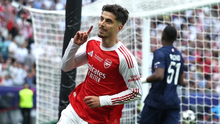 Video: Kai Havertz stuns PSG with an early goal for Arsenal at the Champions League final