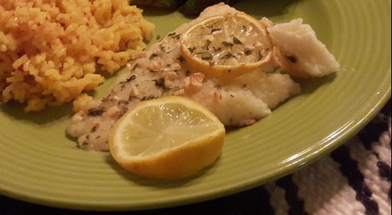 Lemon Baked Cod