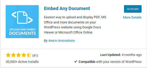 embed-doc-wordpress-installation