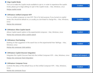 enable copilot mode microsoft edge