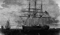 The Escape from the Ship. The Escape from the Ship.
