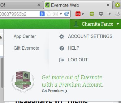 Click on your name in the top right corner and go to Account Settings.