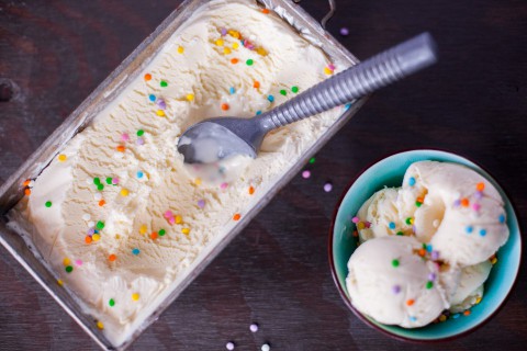 Cake Batter Ice Cream