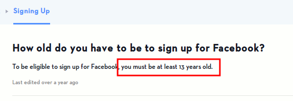 facebook-age-limit