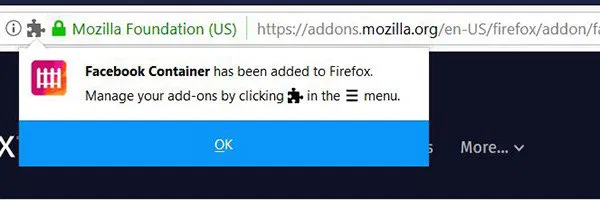 facebook-container-installed facebook-container-installed