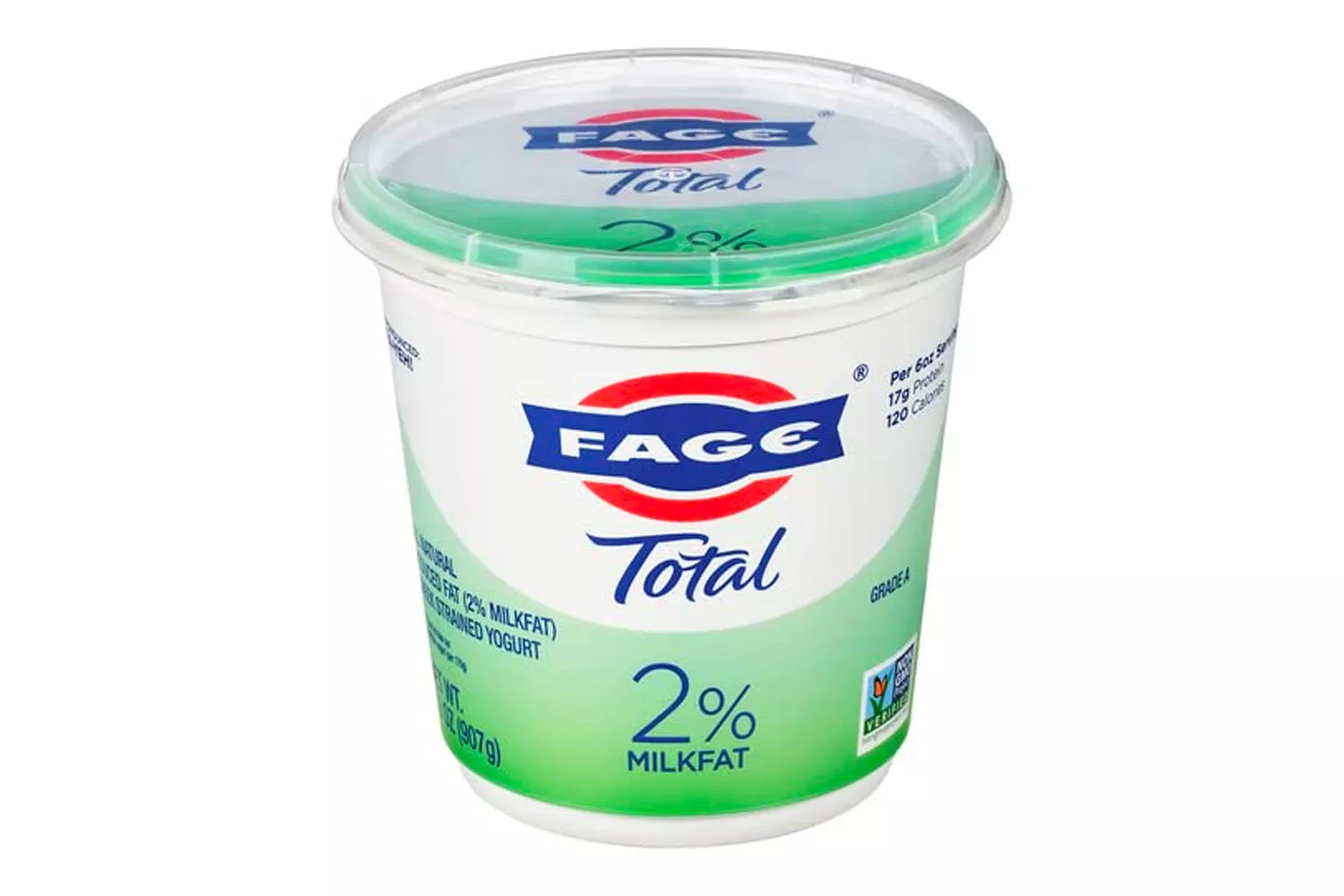 FAGE Total Greek Yogurt, 2% Reduced Fat, Plain, 32 oz