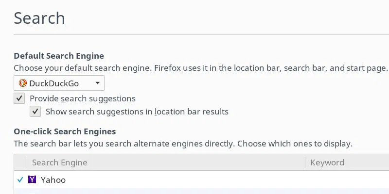 Firefox Search Firefox Search