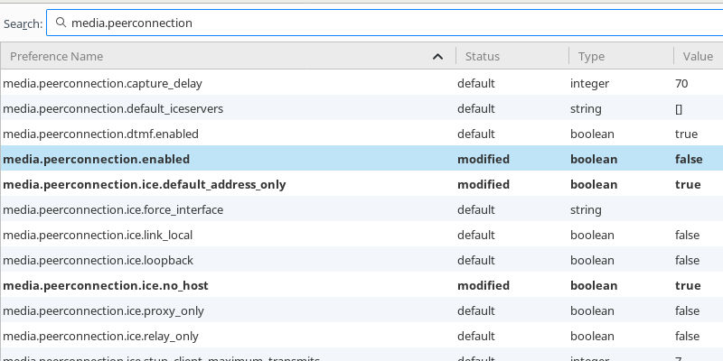 Firefox WebRTC Firefox WebRTC