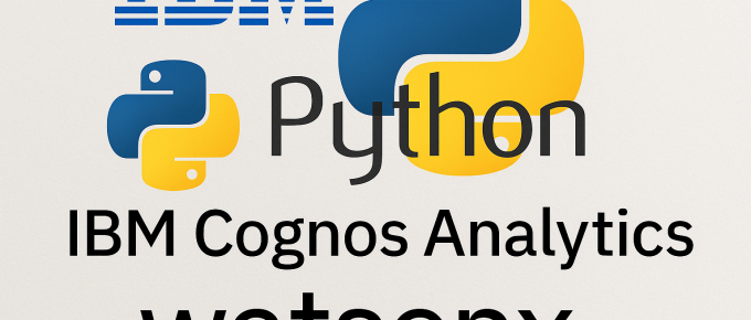 How IBM Leverages Python in Cognos Analytics, Watsonx, and Beyond