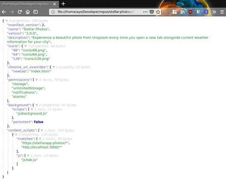 firefox-dev-extensions-json-lite-2 firefox-dev-extensions-json-lite-2